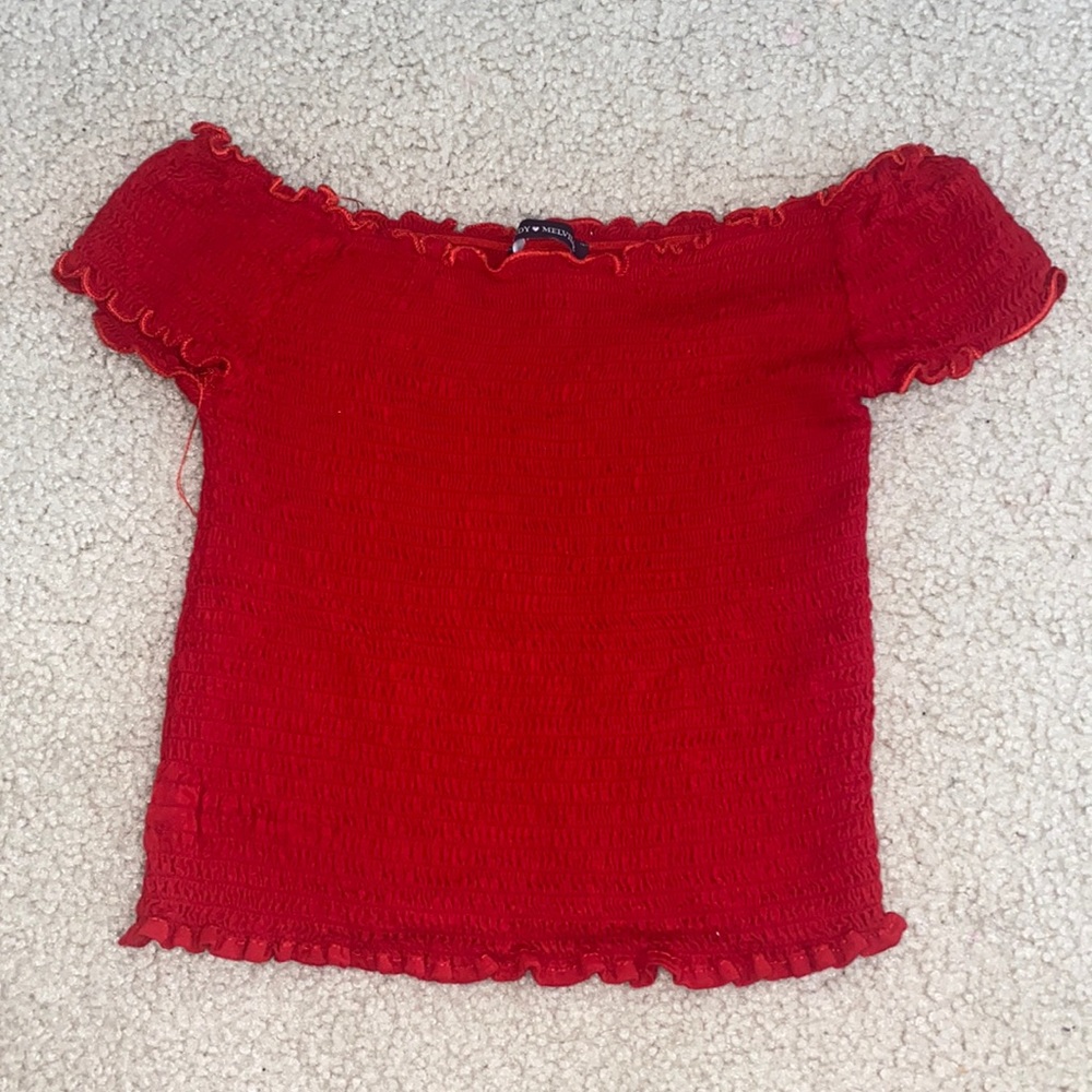 Brandy Melville off the shoulder top